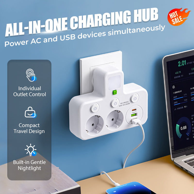 Ports USB de la multiprise intelligente